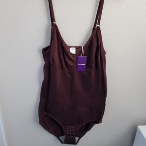 NWT HeyShape brown bodysuit 3XL